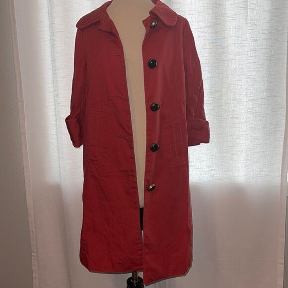 VERTIGO PARIS XSMALL 100% cotton TRENCH COAT - Picture 1 of 8